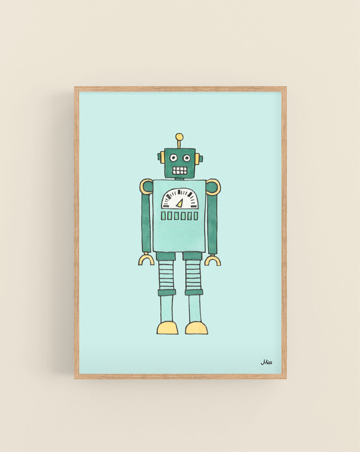 Android Blue plakat