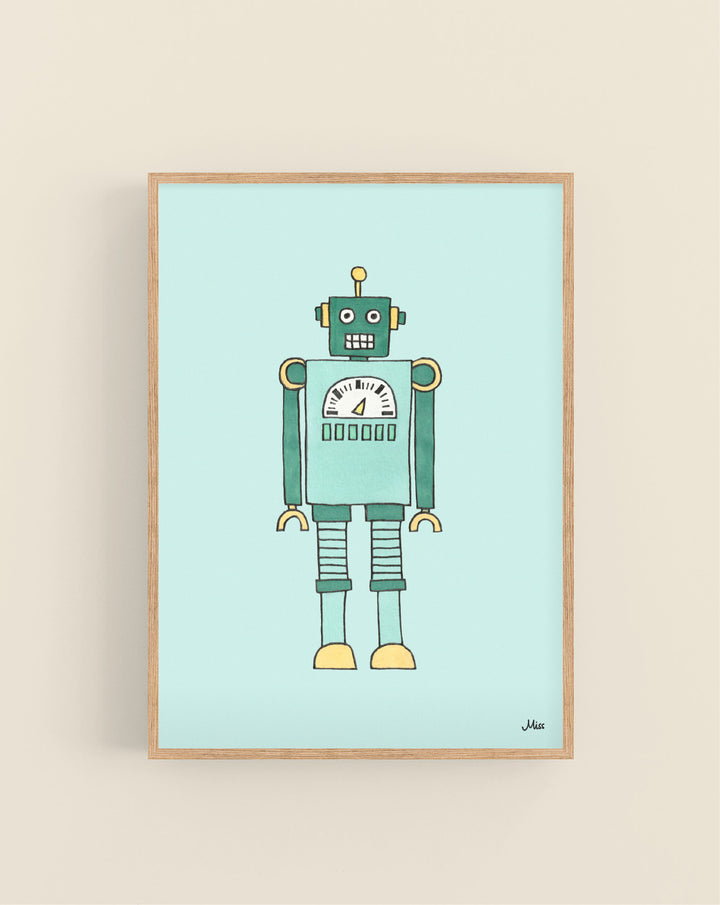 Android Blue plakat