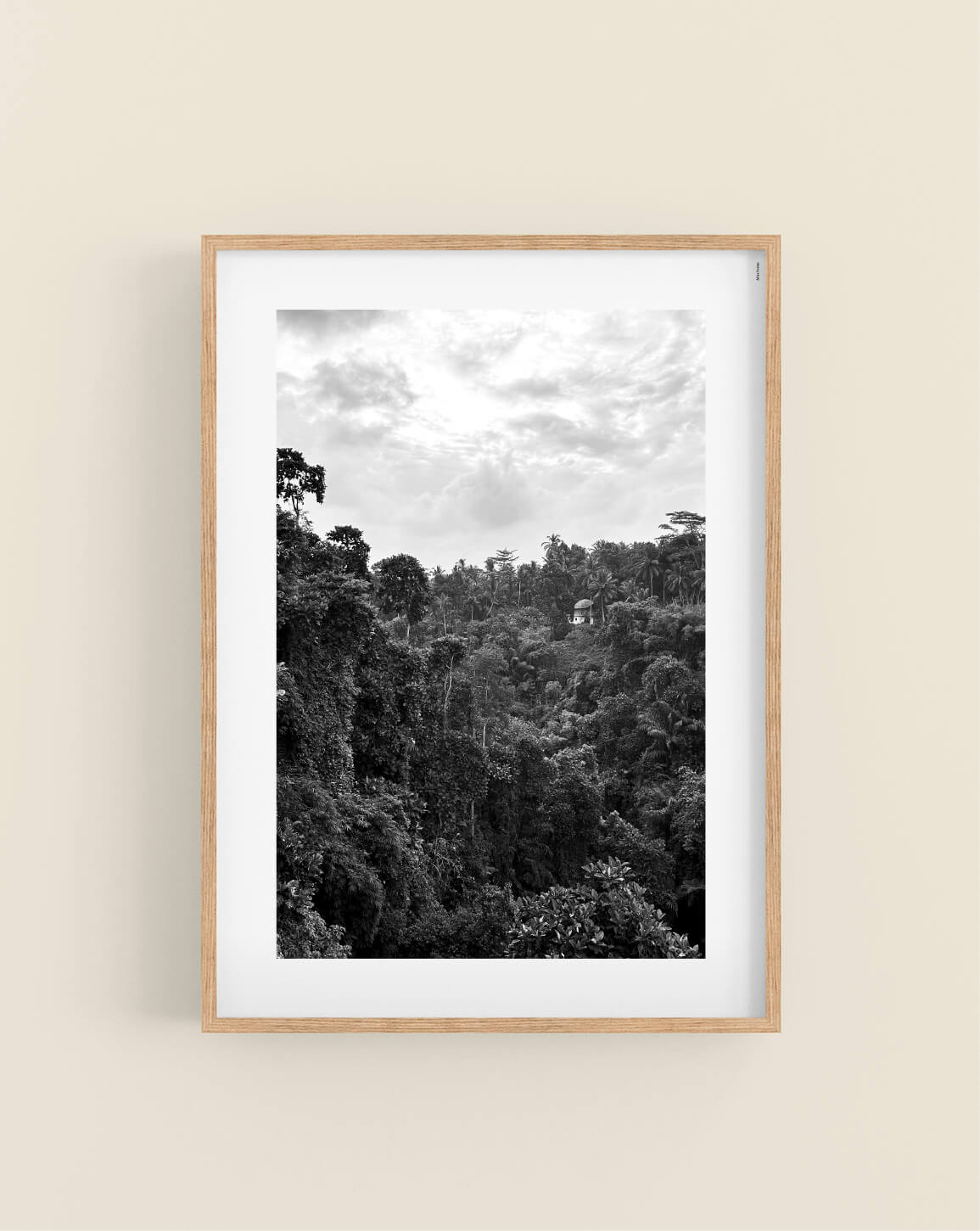 Bali Jungle (svart-hvitt)