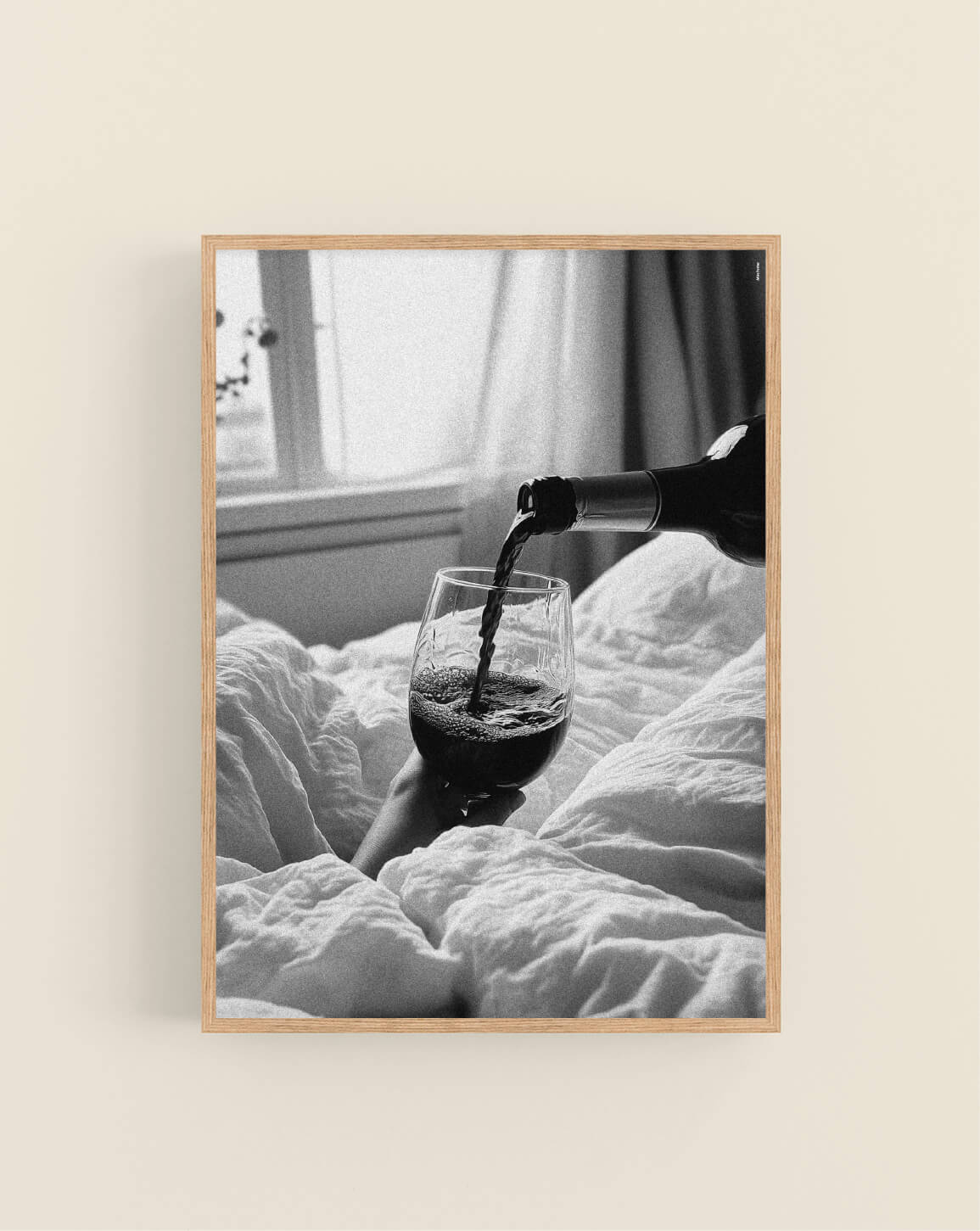Day Drinking (svart-hvitt)