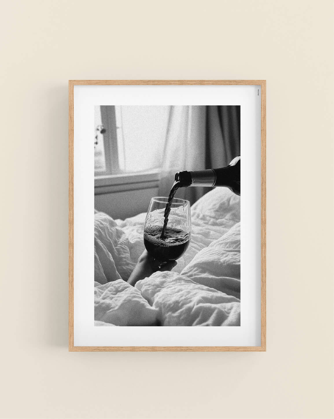 Day Drinking (svart-hvitt)