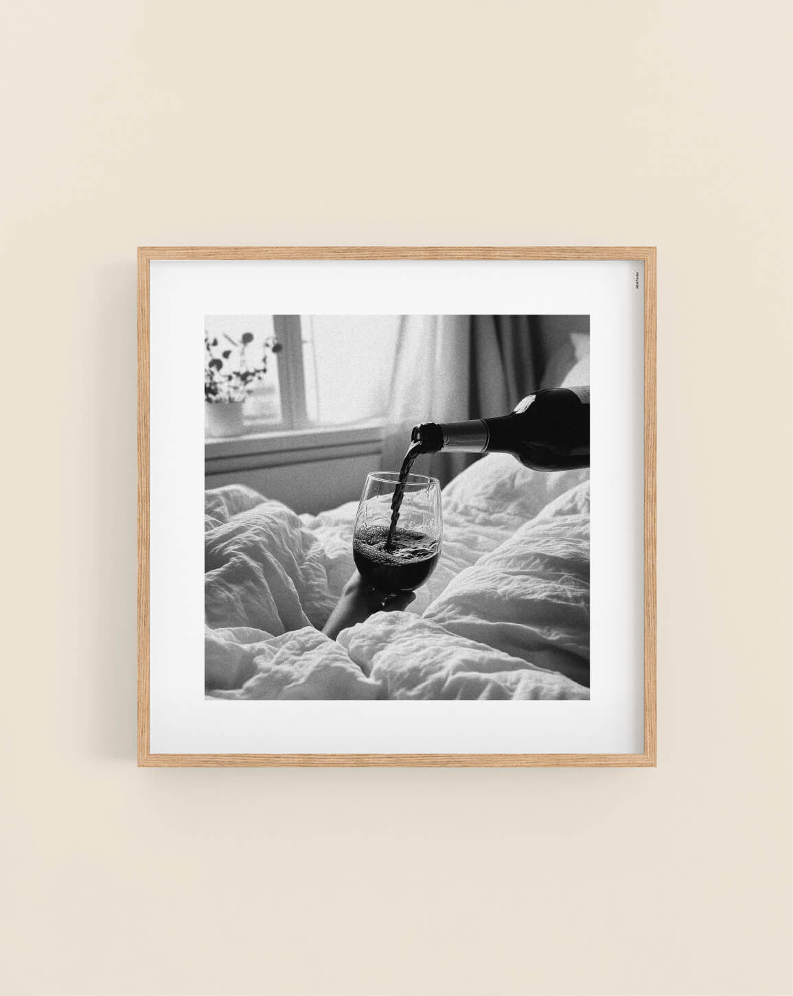 Day Drinking (svart-hvitt)
