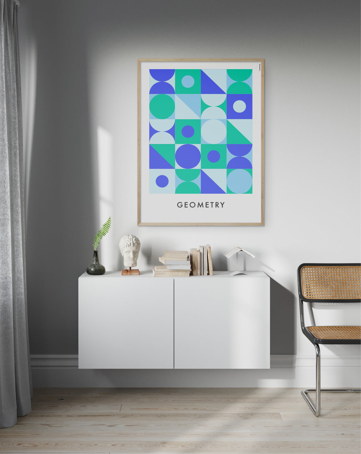 Geometry Blue