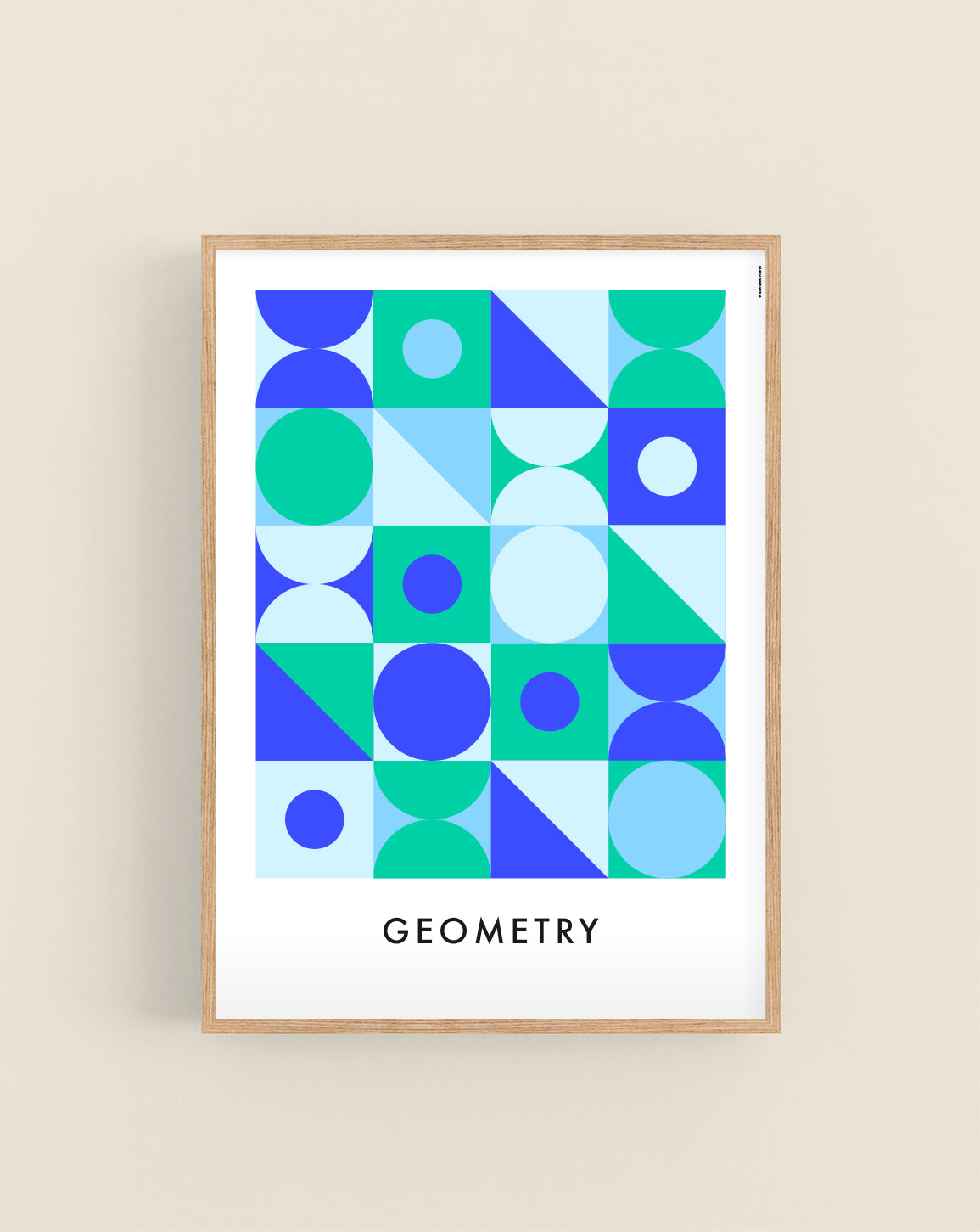 Geometry Blue