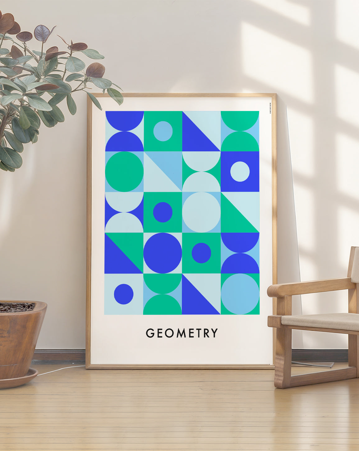Geometry Blue