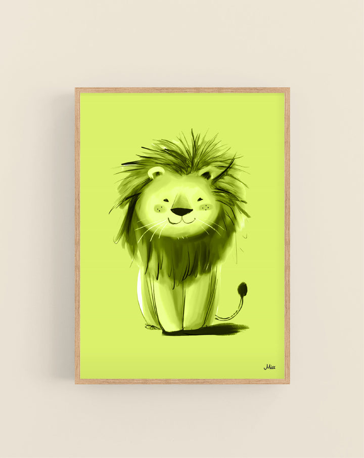 Green Lion plakat