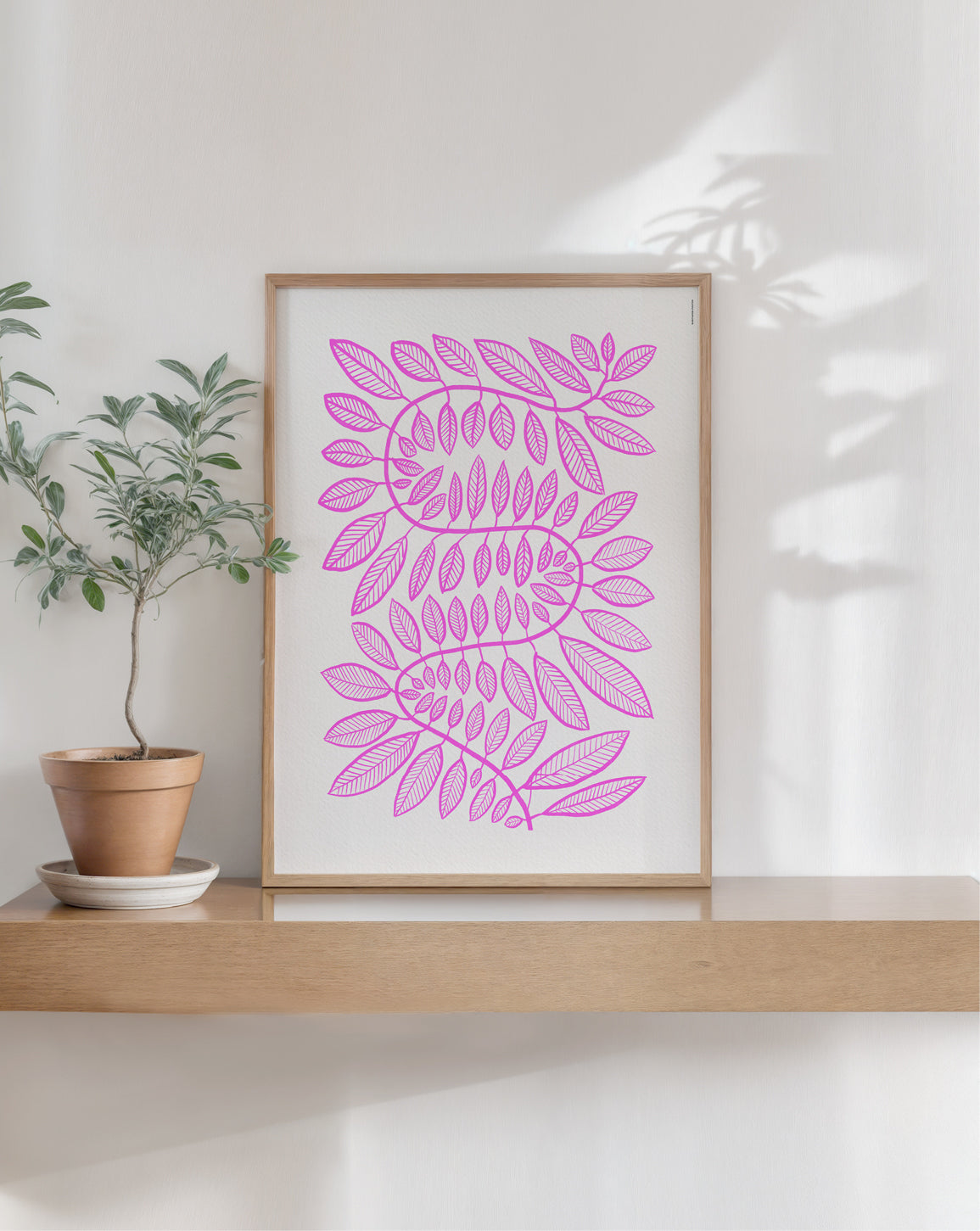 Leafy Pink