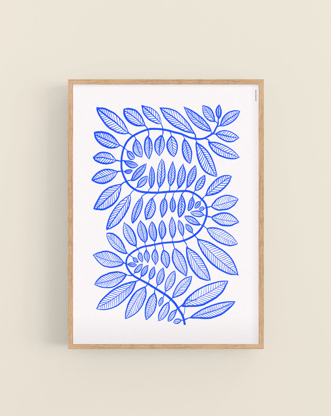 Leafy Blue