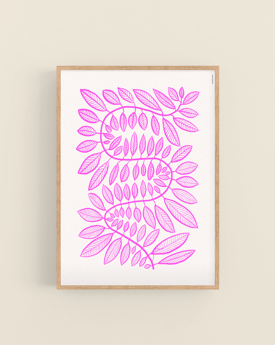 Leafy Pink