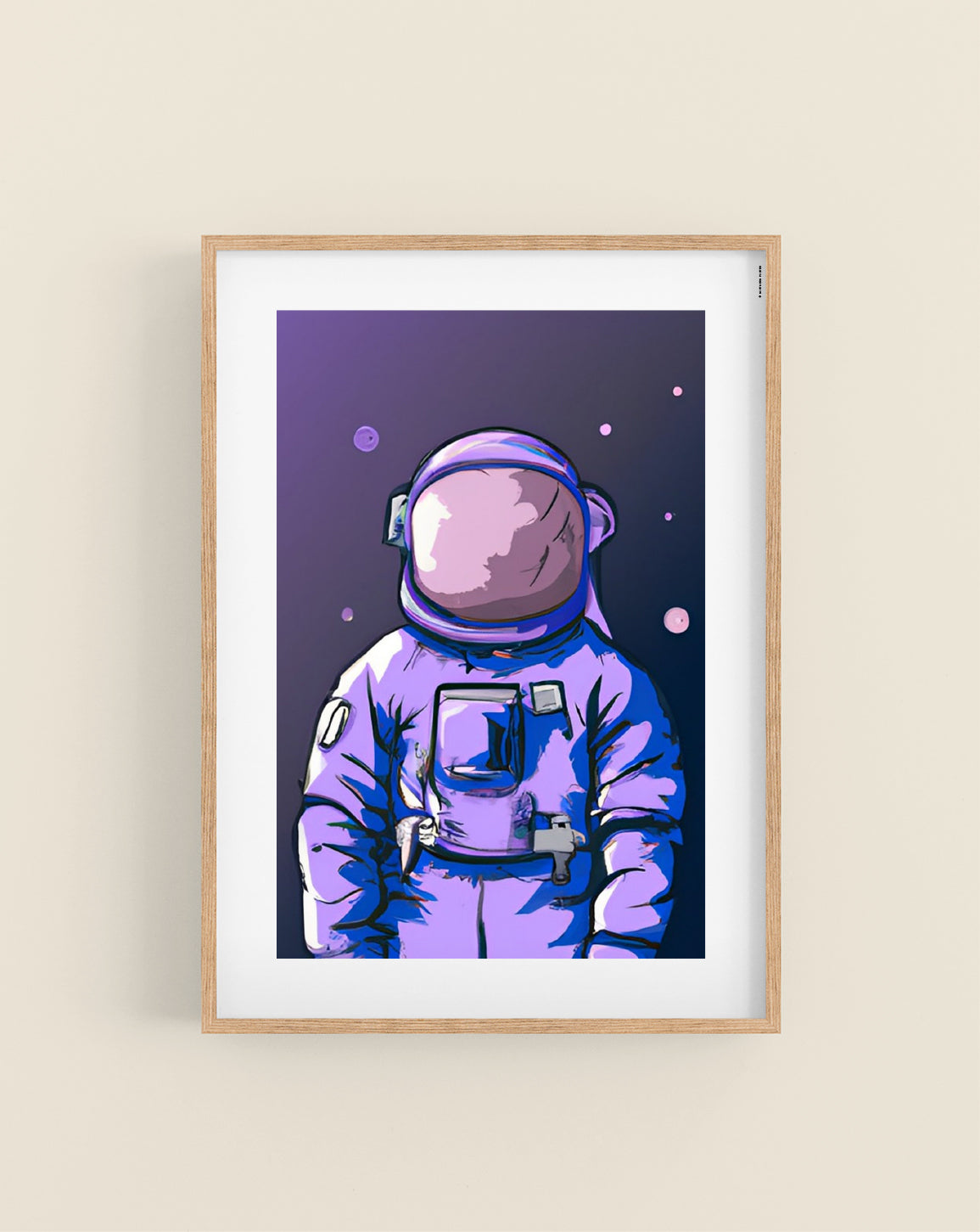 Purple Astronaut