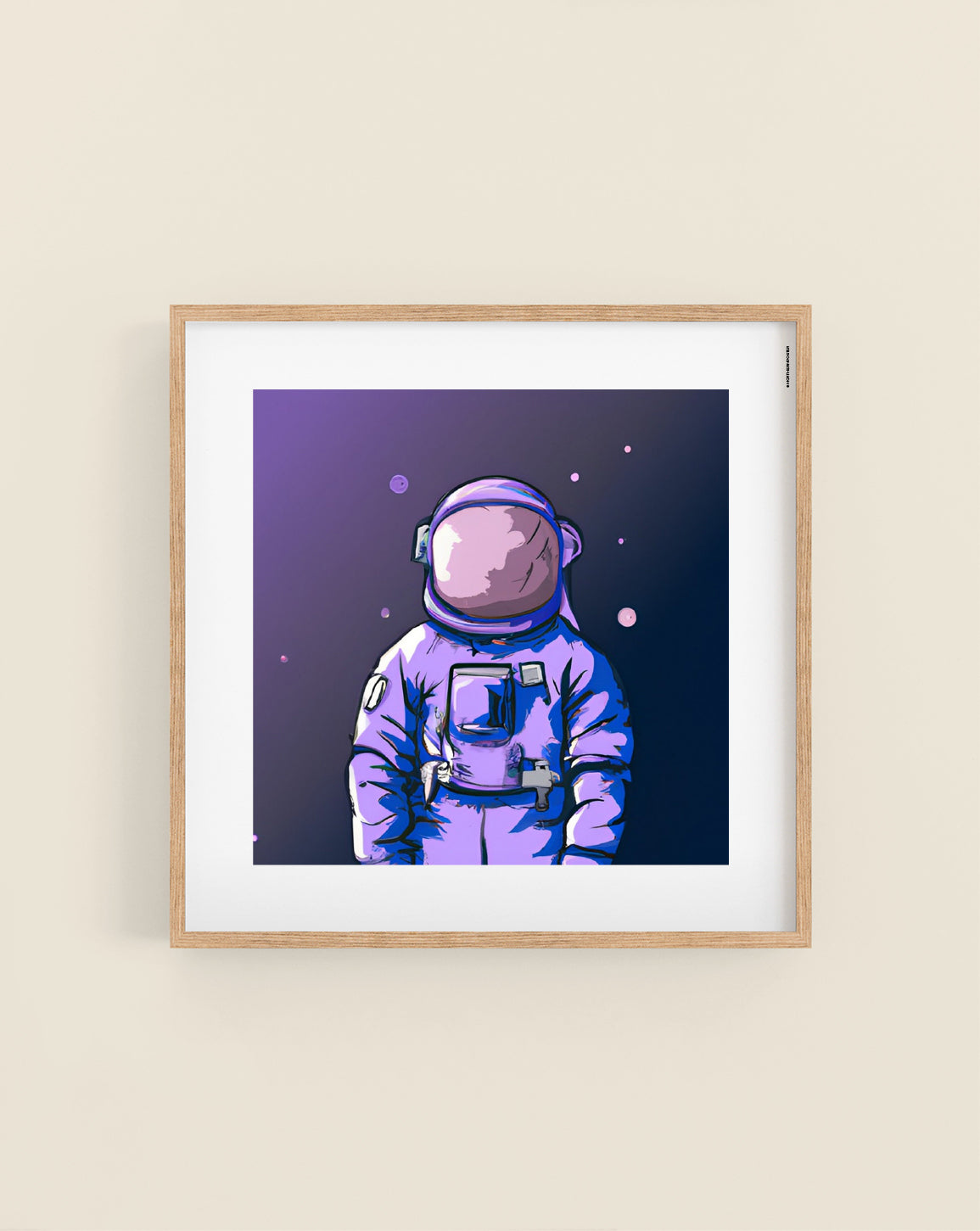 Purple Astronaut